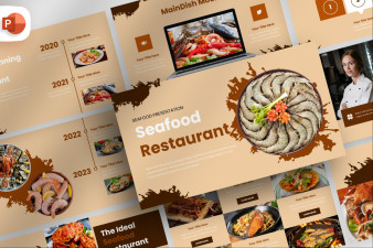 Seafood Restaurant PowerPoint Template
